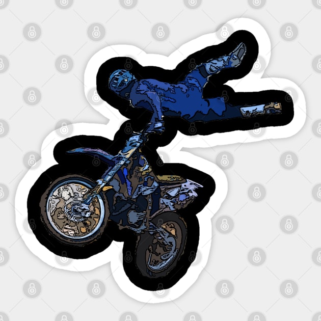 motocross Sticker by rickylabellevie